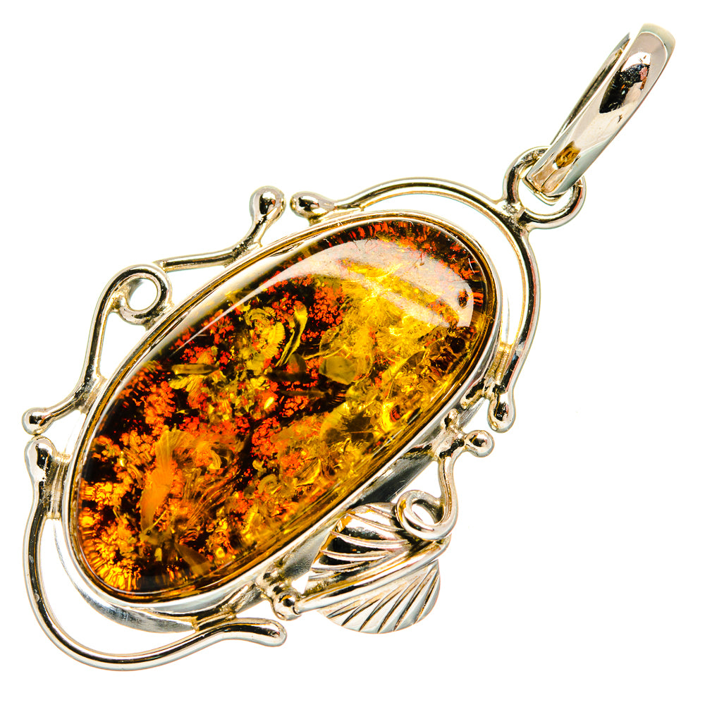 Baltic Amber Pendants handcrafted by Anasilvercos - PD26171 - Photo 2