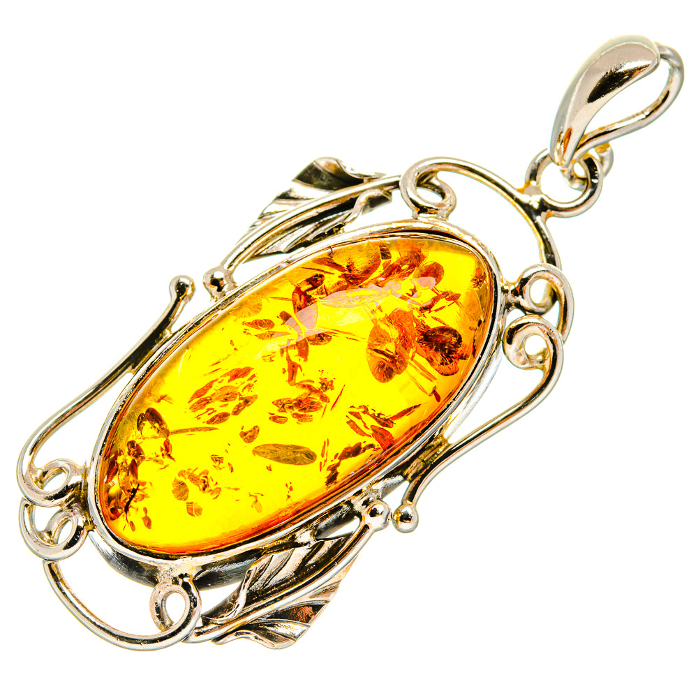 Baltic Amber Pendants handcrafted by Anasilvercos - PD26175 - Photo 2