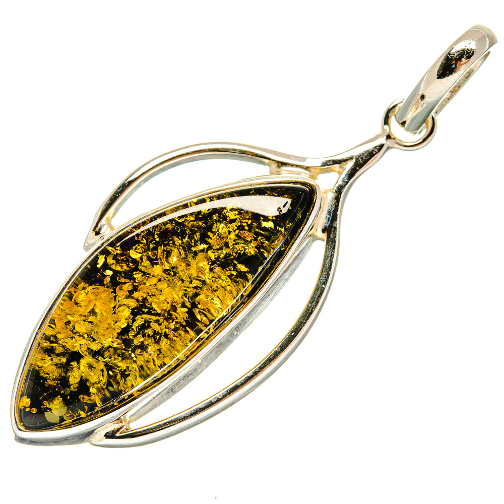 Baltic Amber Pendants handcrafted by Anasilvercos - PD26176 - Photo 2