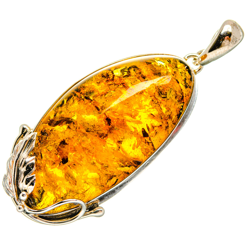 Baltic Amber Pendants handcrafted by Anasilvercos - PD26190 - Photo 2