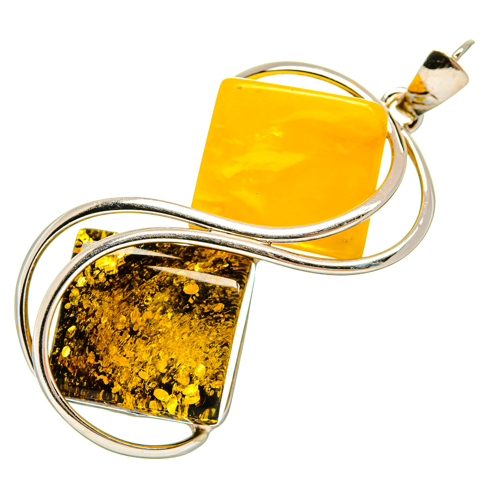 Baltic Amber Pendants handcrafted by Anasilvercos - PD26198 - Photo 2