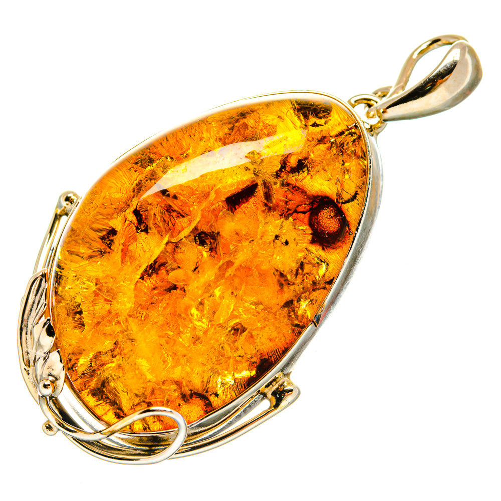 Baltic Amber Pendants handcrafted by Anasilvercos - PD26200 - Photo 2