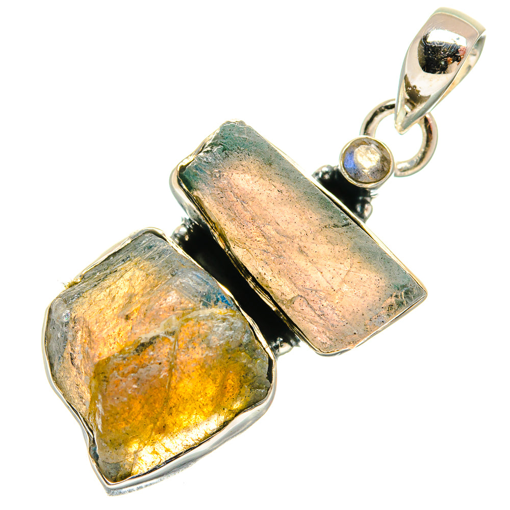 Labradorite Pendants handcrafted by Anasilvercos - PD26206 - Photo 2