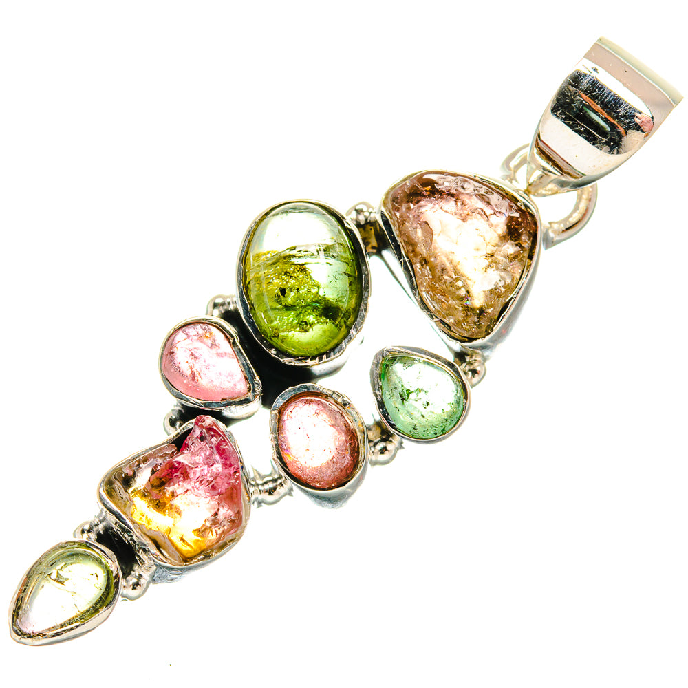 Tourmaline Pendants handcrafted by Anasilvercos - PD26215 - Photo 2