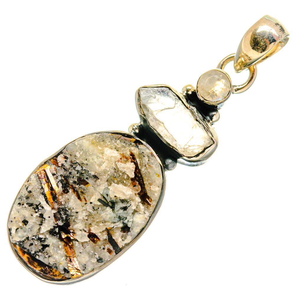 Astrophyllite Pendants handcrafted by Anasilvercos - PD26226 - Photo 2