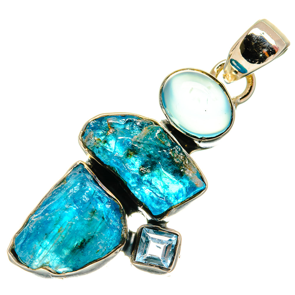 Apatite Pendants handcrafted by Anasilvercos - PD26227 - Photo 2