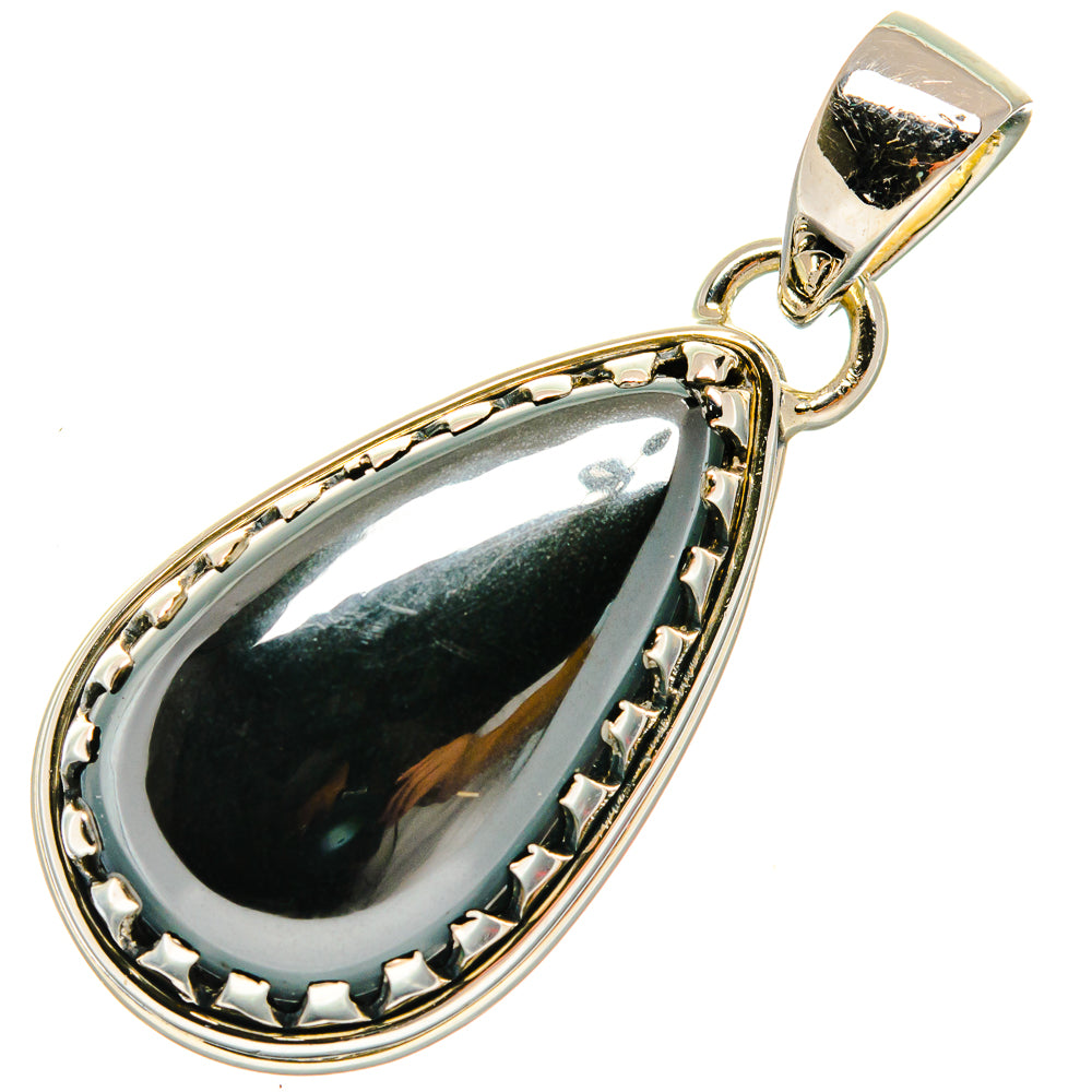 Hematite Pendants handcrafted by Anasilvercos - PD26235 - Photo 2