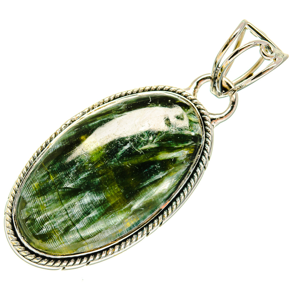 Seraphinite Pendants handcrafted by Anasilvercos - PD26242 - Photo 2
