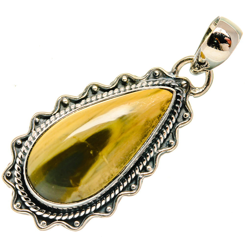 Polychrome Jasper Pendants handcrafted by Anasilvercos - PD26245 - Photo 2