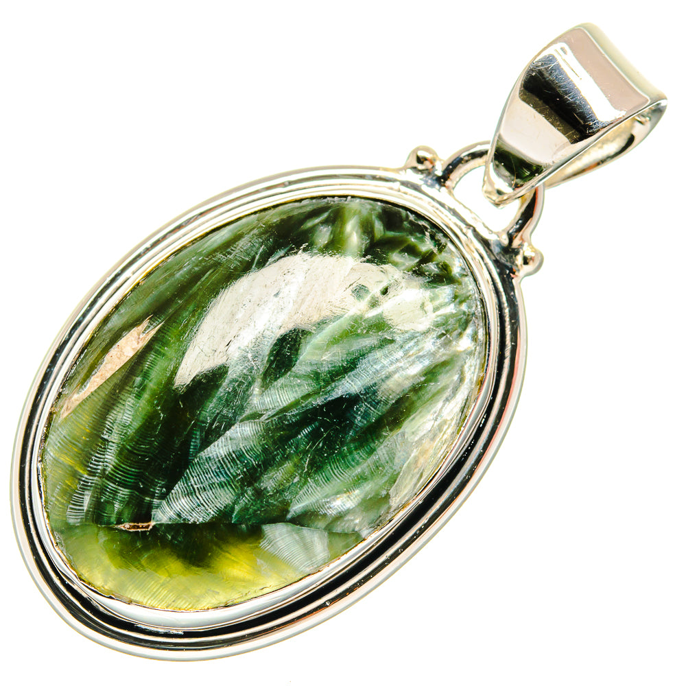 Seraphinite Pendants handcrafted by Anasilvercos - PD26247 - Photo 2