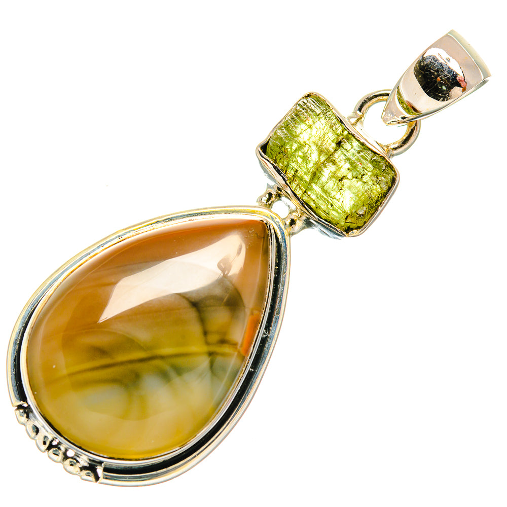 Polychrome Jasper Pendants handcrafted by Anasilvercos - PD26257 - Photo 2