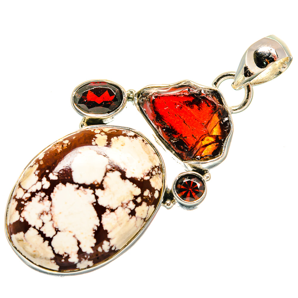 Wild Horse Jasper Pendants handcrafted by Anasilvercos - PD26261 - Photo 2