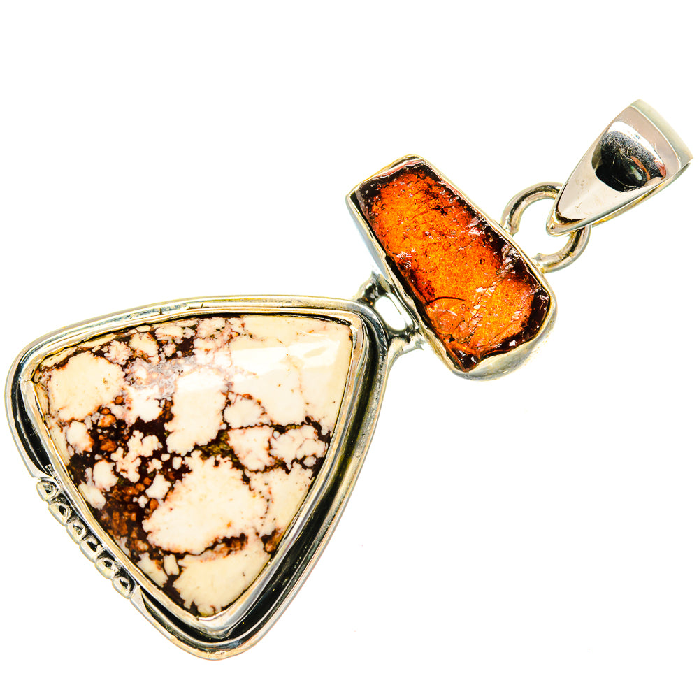 Wild Horse Jasper Pendants handcrafted by Anasilvercos - PD26265 - Photo 2