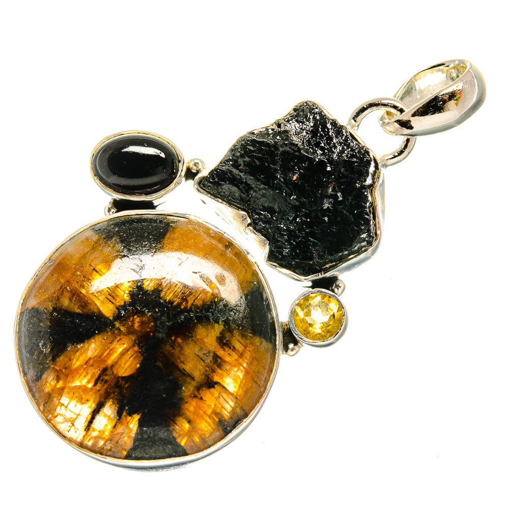 Chiastolite Pendants handcrafted by Anasilvercos - PD26268 - Photo 2