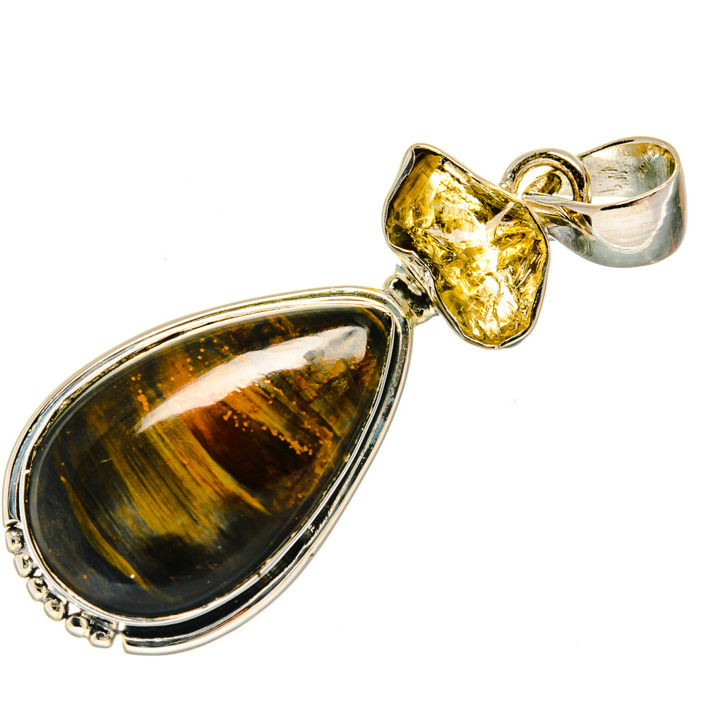 Pietersite Pendants handcrafted by Anasilvercos - PD26272 - Photo 2