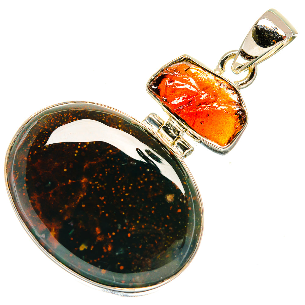 Bloodstone Pendants handcrafted by Anasilvercos - PD26273 - Photo 2