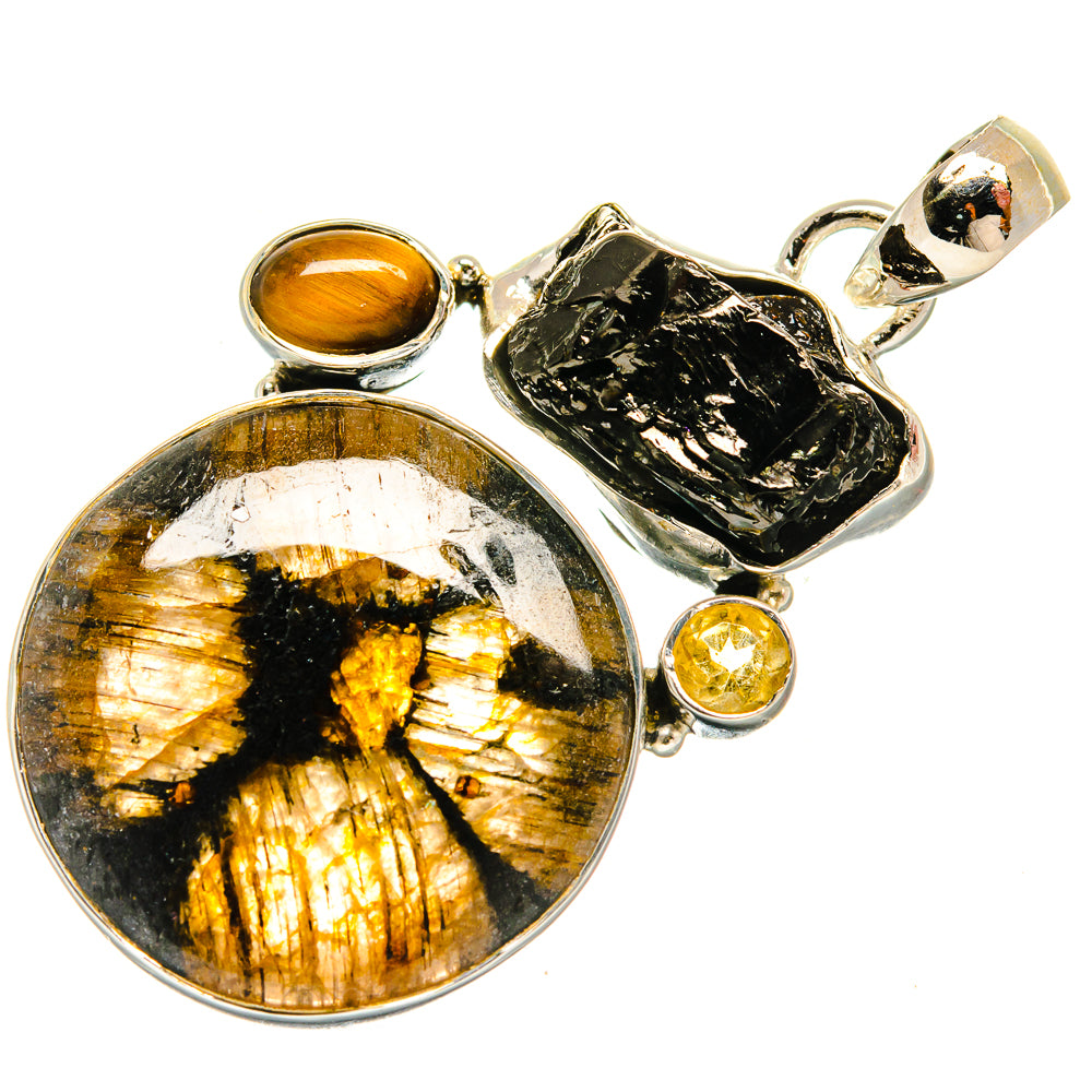 Chiastolite Pendants handcrafted by Anasilvercos - PD26274 - Photo 2