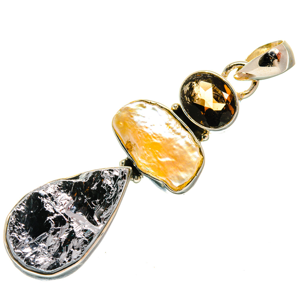 Shungite Pendants handcrafted by Anasilvercos - PD26276 - Photo 2