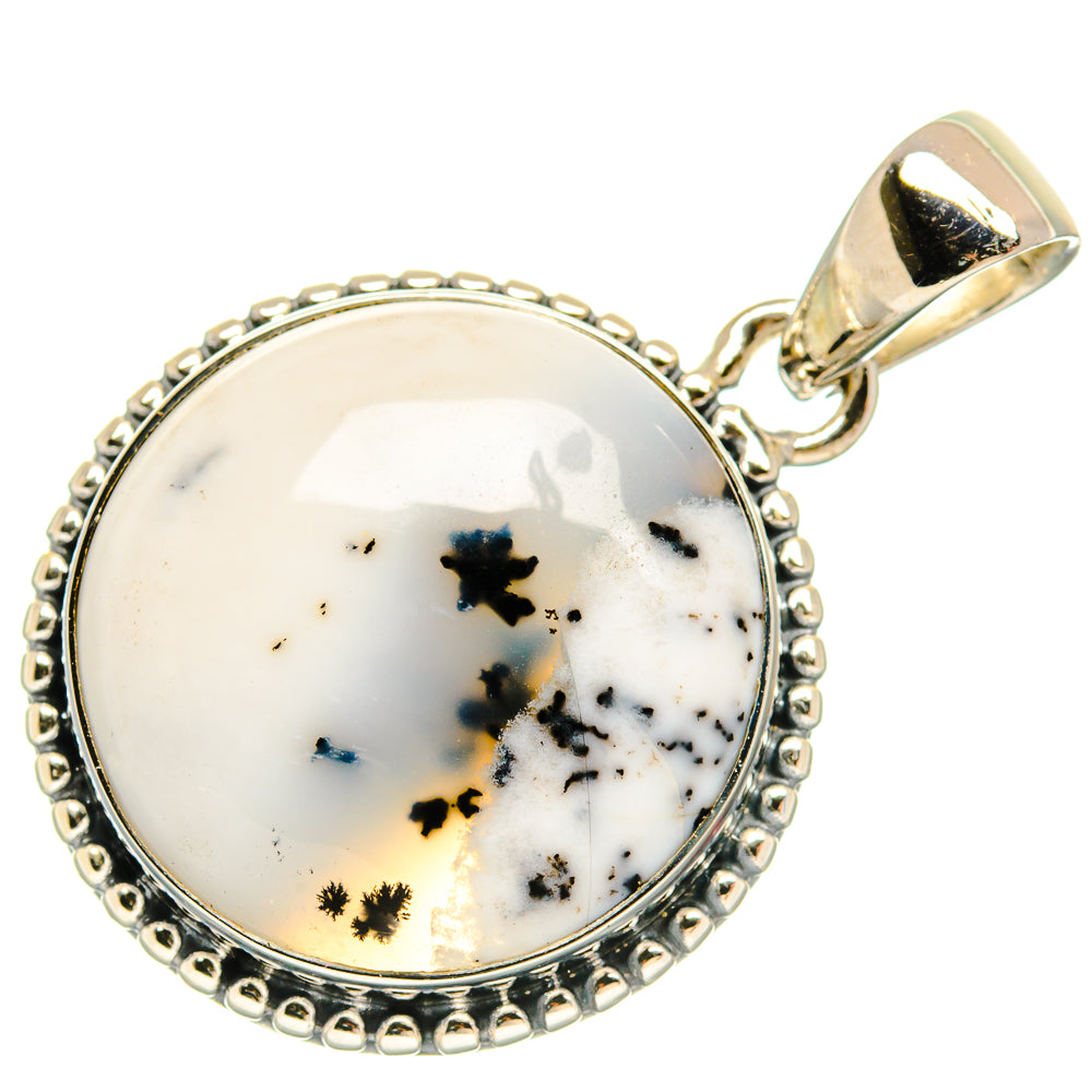 Dendritic Opal Pendants handcrafted by Anasilvercos - PD26284 - Photo 2