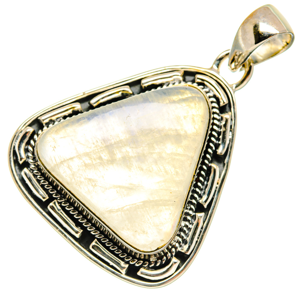 Rainbow Moonstone Pendants handcrafted by Anasilvercos - PD26290 - Photo 2