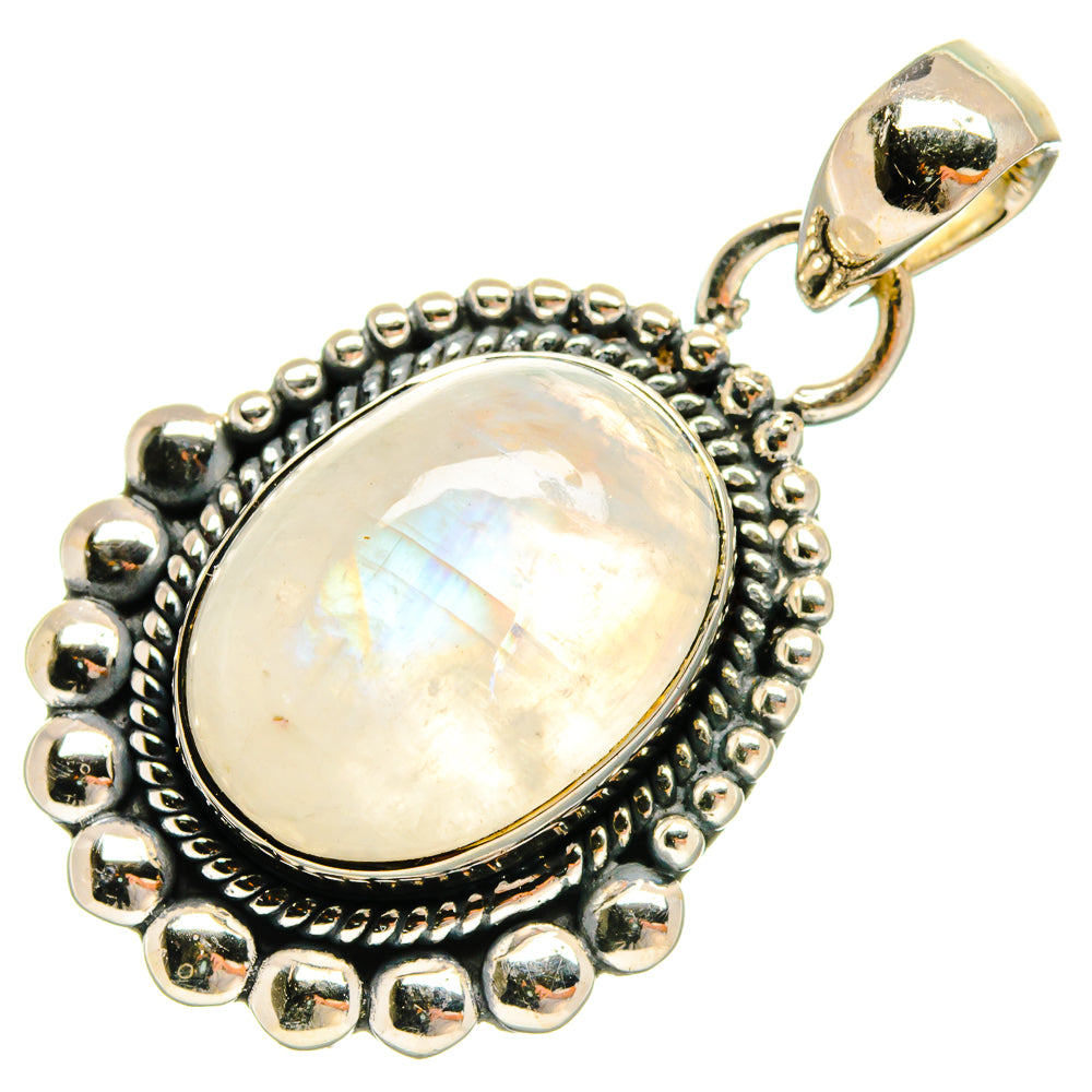 Rainbow Moonstone Pendants handcrafted by Anasilvercos - PD26291 - Photo 2