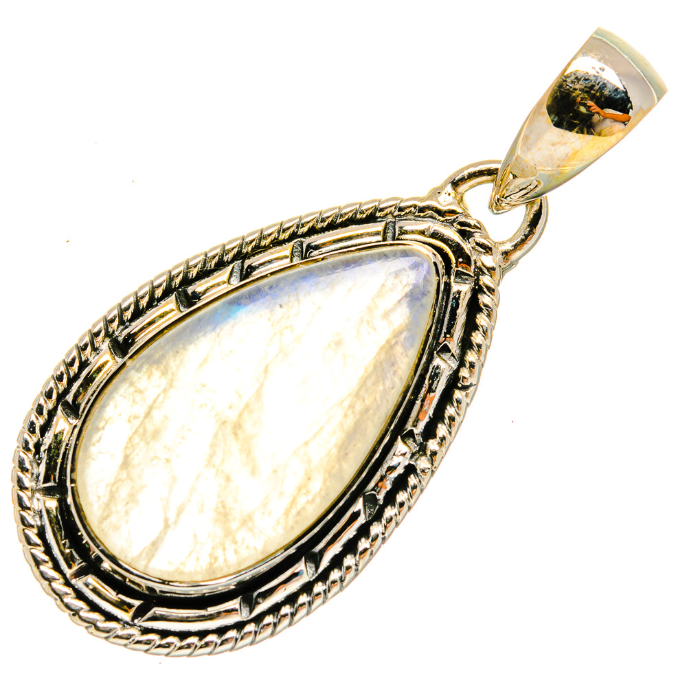 Rainbow Moonstone Pendants handcrafted by Anasilvercos - PD26292 - Photo 2