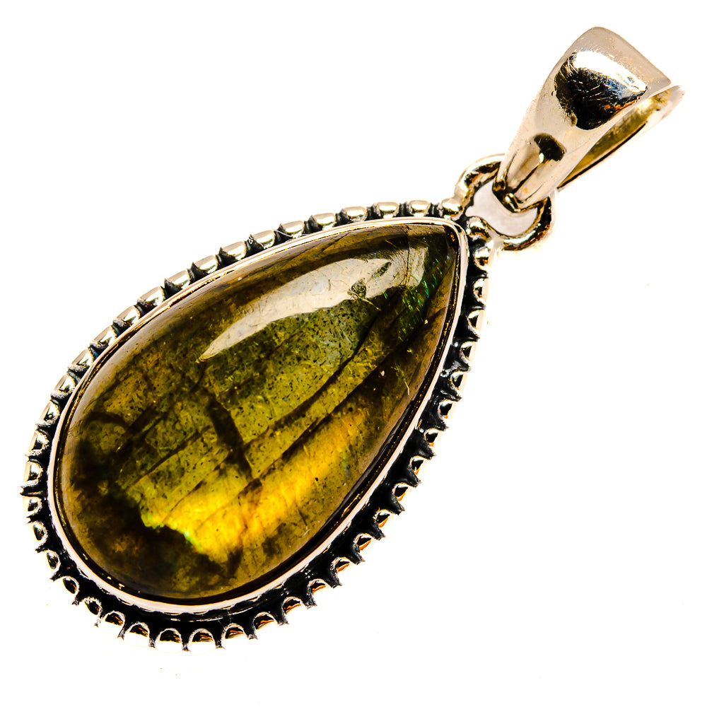 Labradorite Pendants handcrafted by Anasilvercos - PD26299 - Photo 2