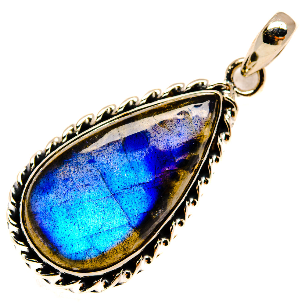 Labradorite Pendants handcrafted by Anasilvercos - PD26300 - Photo 2
