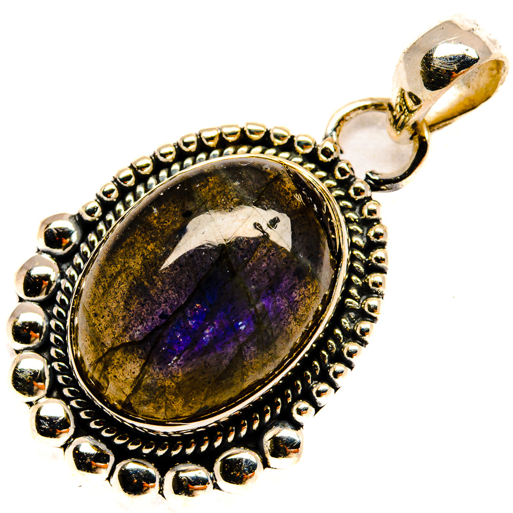 Labradorite Pendants handcrafted by Anasilvercos - PD26302 - Photo 2
