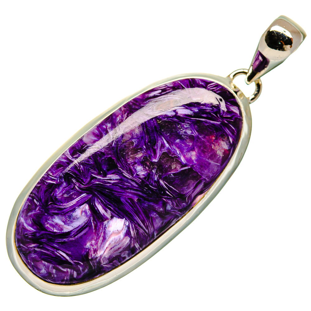 Charoite Pendants handcrafted by Anasilvercos - PD26307 - Photo 2