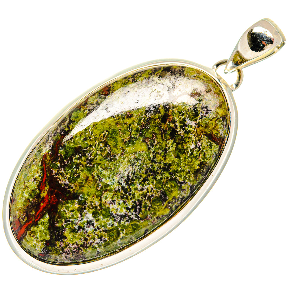 Rainforest Jasper Pendants handcrafted by Anasilvercos - PD26317 - Photo 2