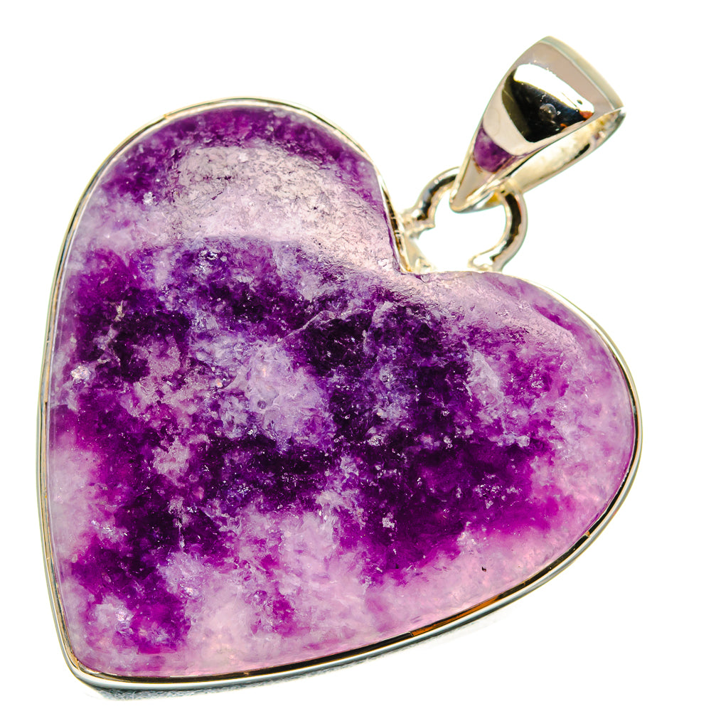 Lepidolite Pendants handcrafted by Anasilvercos - PD26325 - Photo 2