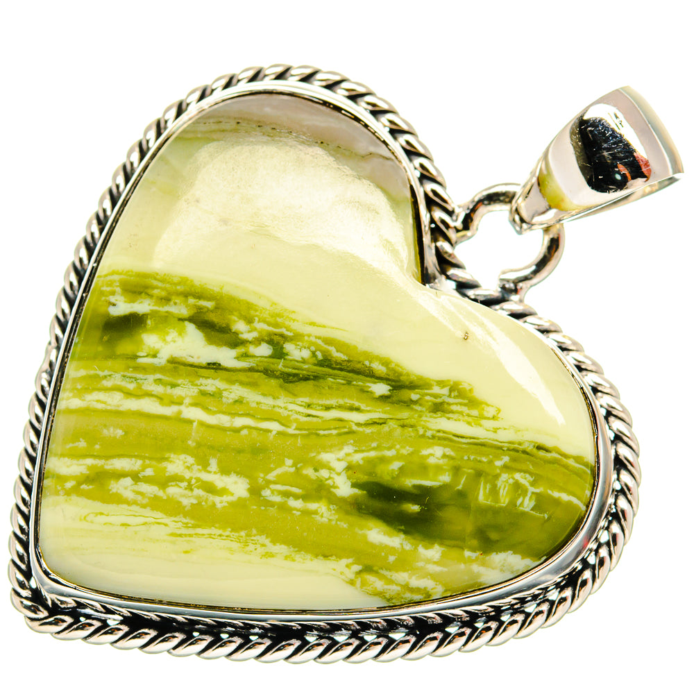 Rainforest Jasper Pendants handcrafted by Anasilvercos - PD26329 - Photo 2