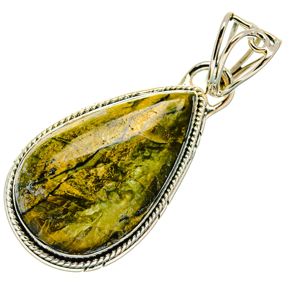 Rainforest Jasper Pendants handcrafted by Anasilvercos - PD26344 - Photo 2