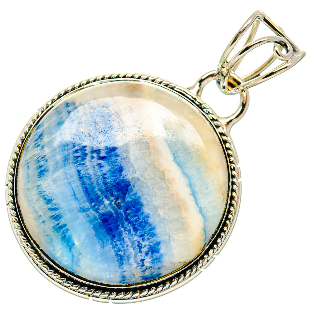 Blue Scheelite Pendants handcrafted by Anasilvercos - PD26347 - Photo 2