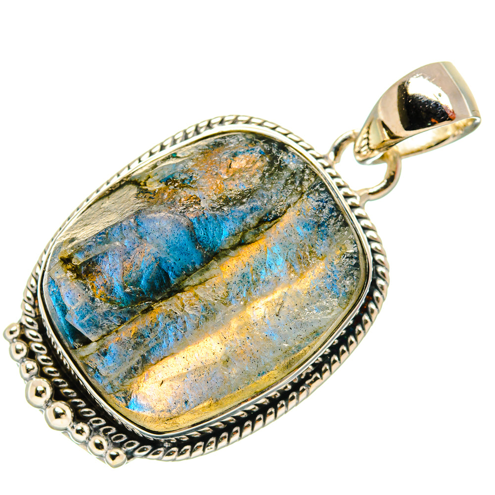 Labradorite Pendants handcrafted by Anasilvercos - PD26349 - Photo 2