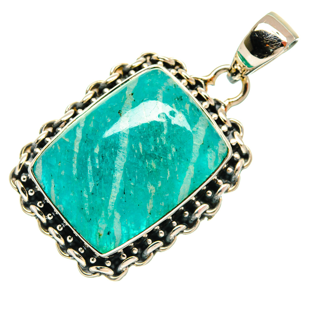Amazonite Pendants handcrafted by Anasilvercos - PD26355 - Photo 2
