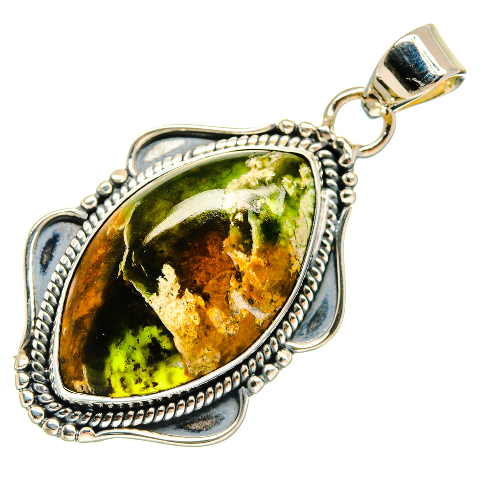 Rainforest Opal Pendants handcrafted by Anasilvercos - PD26356 - Photo 2