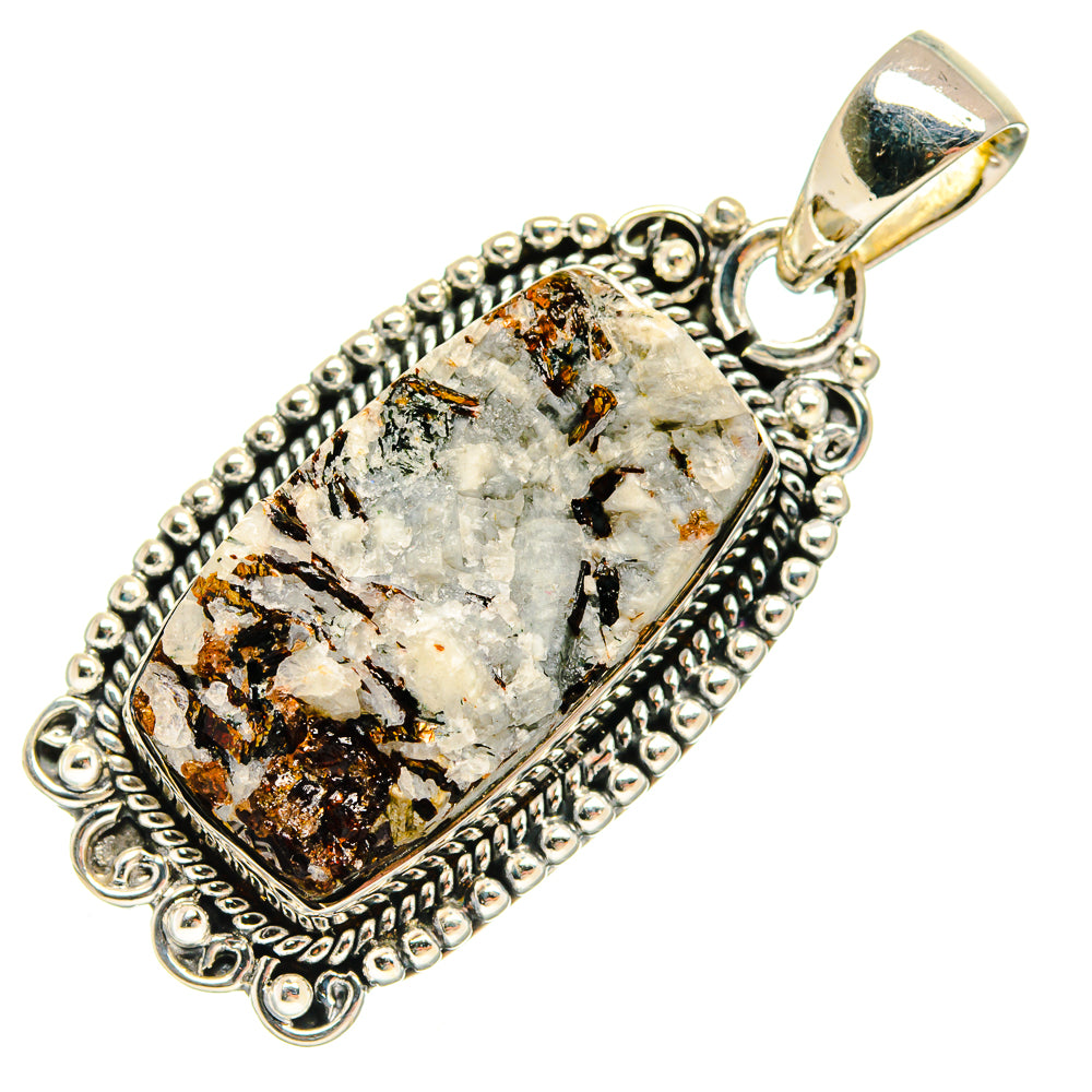Astrophyllite Pendants handcrafted by Anasilvercos - PD26366 - Photo 2