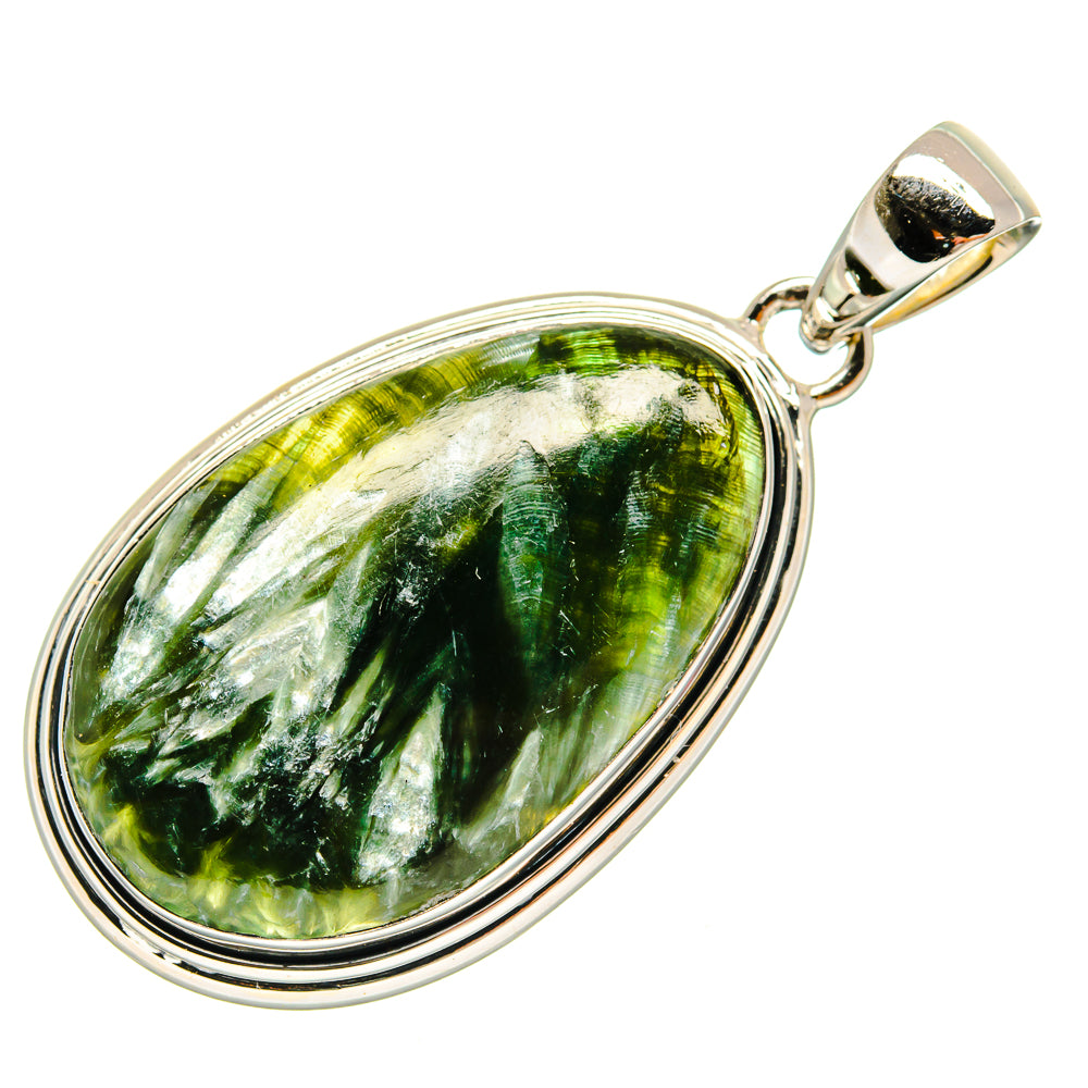 Seraphinite Pendants handcrafted by Anasilvercos - PD26387 - Photo 2