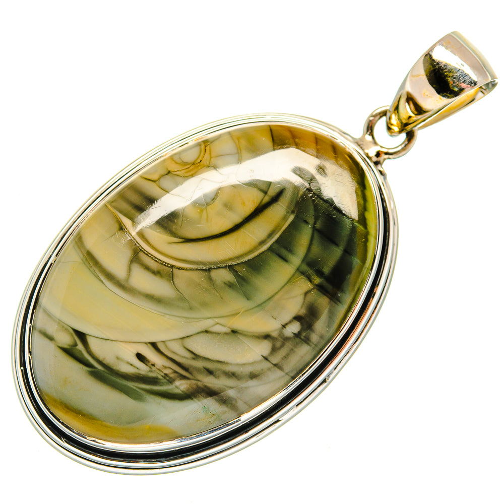 Polychrome Jasper Pendants handcrafted by Anasilvercos - PD26395 - Photo 2