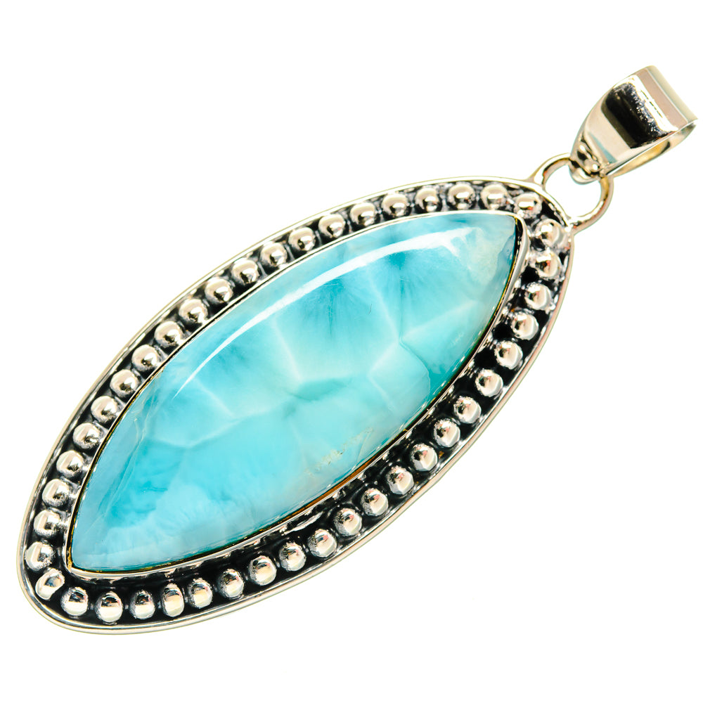 Larimar Pendants handcrafted by Anasilvercos - PD26398 - Photo 2