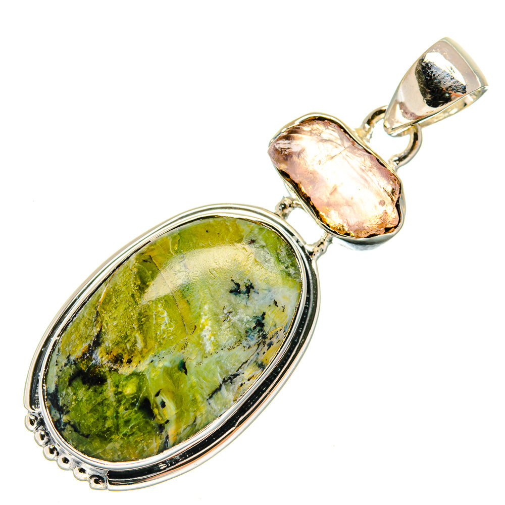 Rainforest Jasper Pendants handcrafted by Anasilvercos - PD26405 - Photo 2