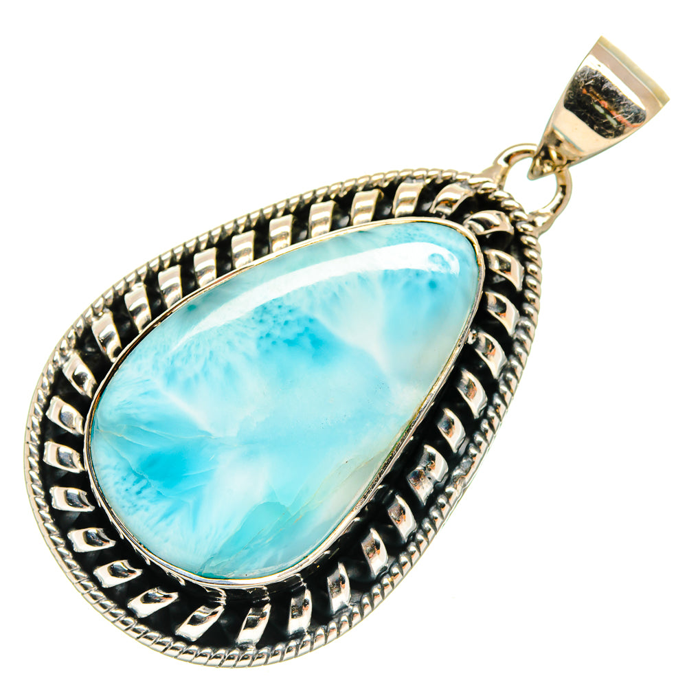 Larimar Pendants handcrafted by Anasilvercos - PD26408 - Photo 2
