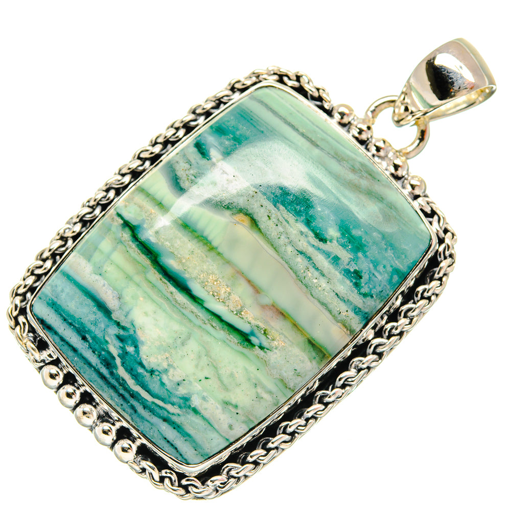 Ocean Jasper Pendants handcrafted by Anasilvercos - PD26421 - Photo 2