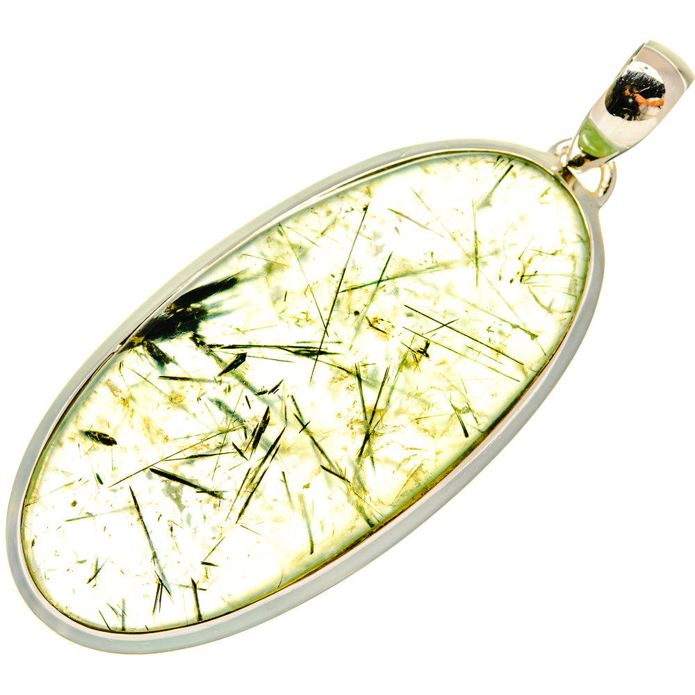 Prehnite Pendants handcrafted by Anasilvercos - PD26433 - Photo 2