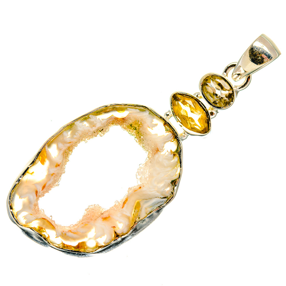 Occo Geode Pendants handcrafted by Anasilvercos - PD26436 - Photo 2