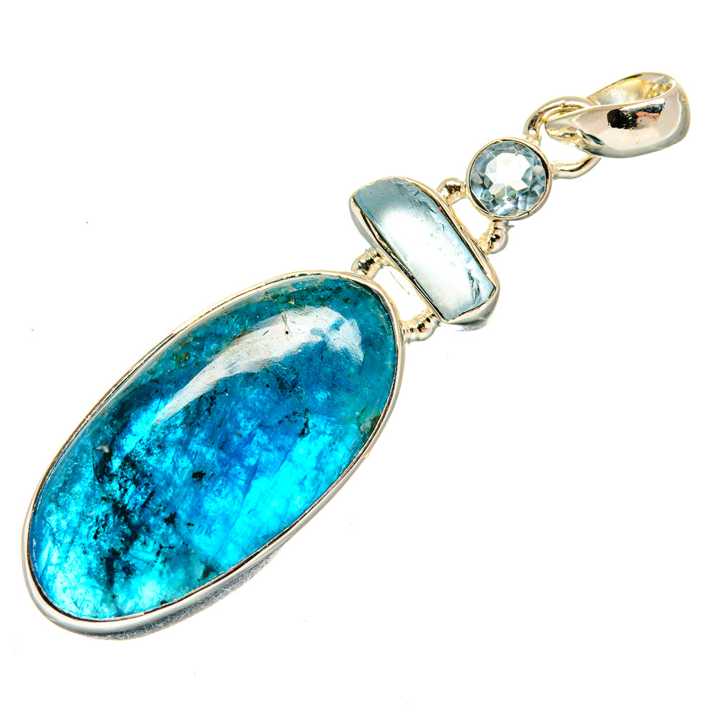 Apatite Pendants handcrafted by Anasilvercos - PD26442 - Photo 2