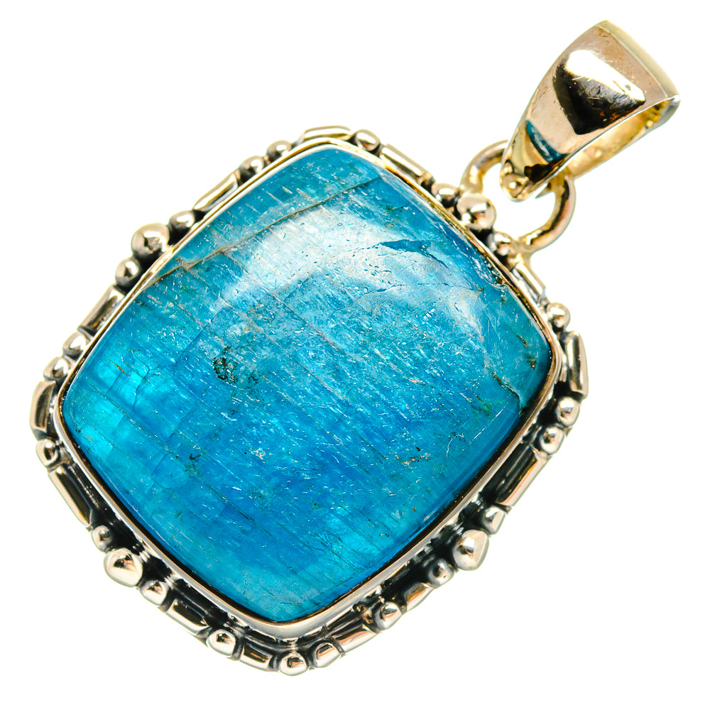 Apatite Pendants handcrafted by Anasilvercos - PD26446 - Photo 2