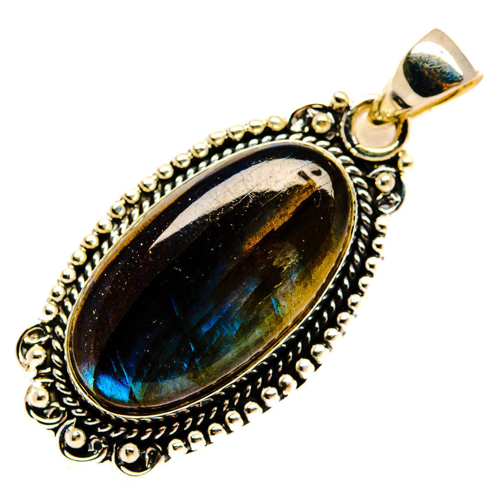 Labradorite Pendants handcrafted by Anasilvercos - PD26459 - Photo 2